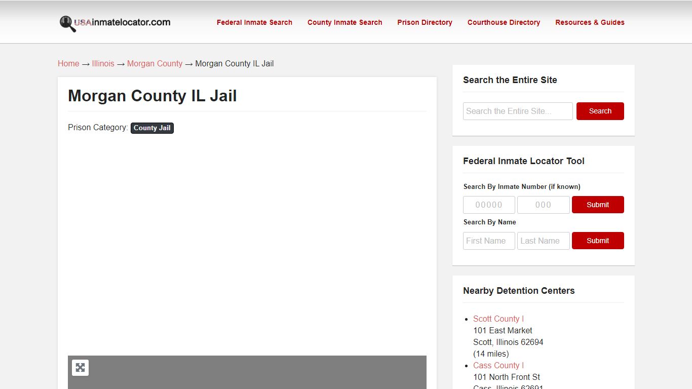 Morgan County IL Jail | USA Inmate Locator